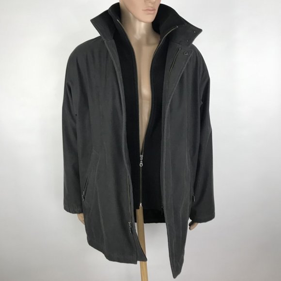 Baracuta Other - Baracuta Mens Wax Long Parka Wool Insert Coat
